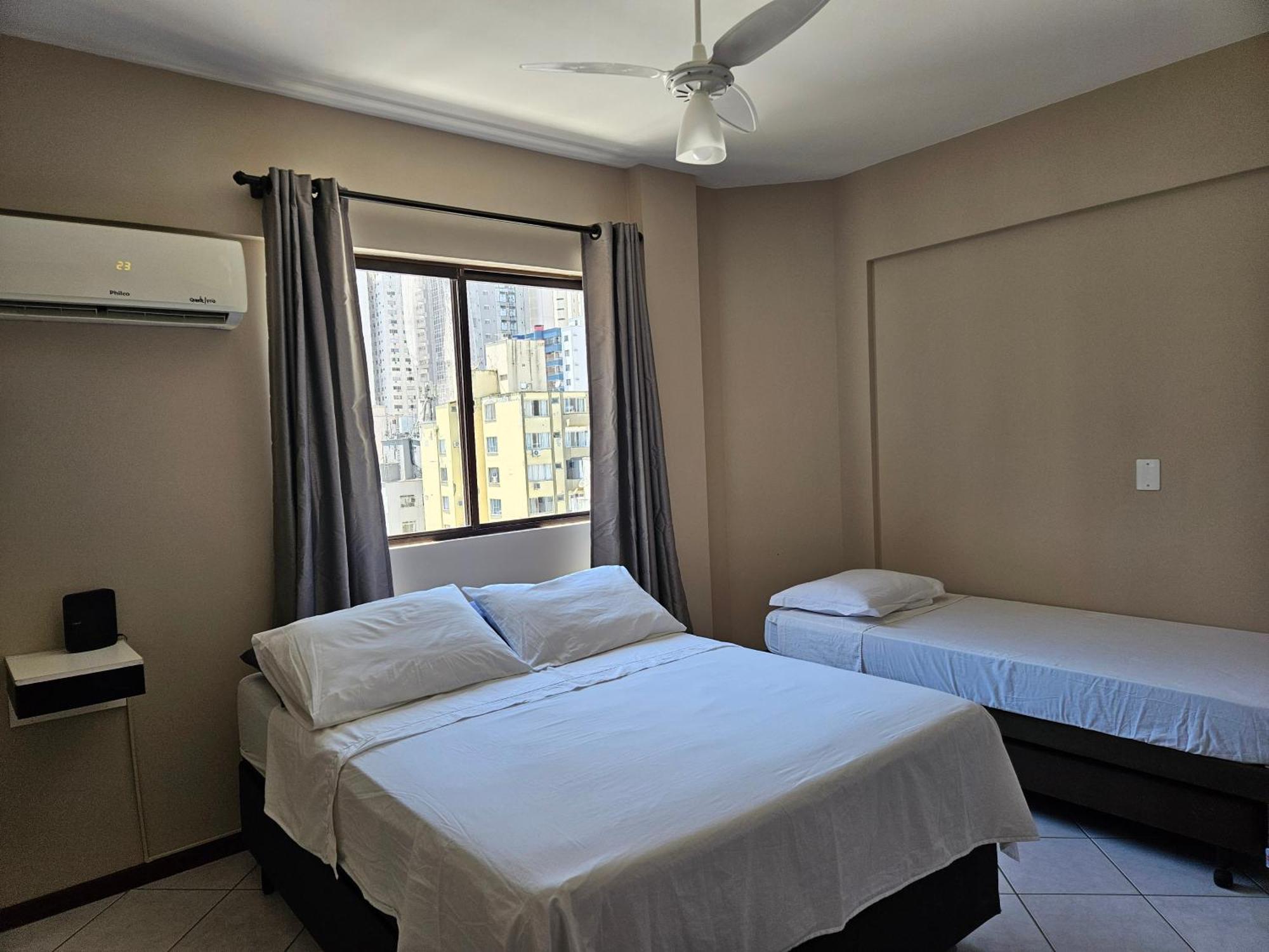 2 Quartos A 200Mts Praia Central, Garagem, Churrasqueira, Wi-Fi 90 Mbps, Pet Friendly Balneário Camboriú Eksteriør bilde